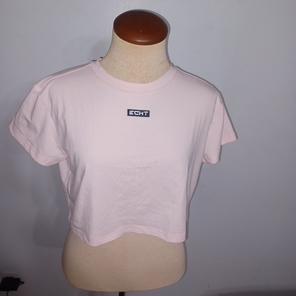 ECHT- Light Pink Crop- W Sz Medium